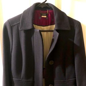 J Crew Wool full length jacket.